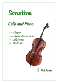 Sonatina for Cello and Piano cover